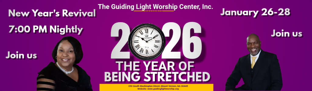 New Year Revival flyer - January Web